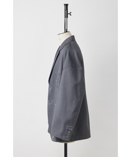 SHINYAKOZUKA(シンヤコヅカ)の「HIS JK WITH DICKIES(ISSUE#8)(テーラードジャケット・メンズ・ネイビー/チャコールグレー/ブラック/カーキ・LARGE/MEDIUM/SMALL/X-SMALL)」の19枚目の写真