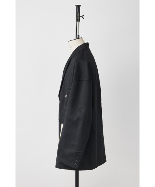 SHINYAKOZUKA(シンヤコヅカ)の「HIS JK WITH DICKIES(ISSUE#8)(テーラードジャケット・メンズ・ネイビー/チャコールグレー/ブラック/カーキ・LARGE/MEDIUM/SMALL/X-SMALL)」の14枚目の写真
