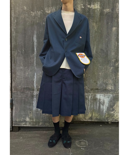 SHINYAKOZUKA(シンヤコヅカ)の「HIS JK WITH DICKIES(ISSUE#8)(テーラードジャケット・メンズ・ネイビー/チャコールグレー/ブラック/カーキ・LARGE/MEDIUM/SMALL/X-SMALL)」の10枚目の写真