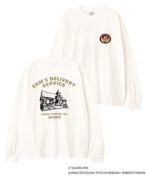《AVIREX × FINAL FANTASY VII REMAKE》LONGSLEEVE T-SHIRT "SAM'S DELIVERY SERVICE" / 長袖Tシャツ サムズ デリバリー サービス / アヴィレックス