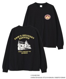 《AVIREX × FINAL FANTASY VII REMAKE》LONGSLEEVE T-SHIRT "SAM'S DELIVERY SERVICE" / 長袖Tシャツ サムズ デリバリー サービス / アヴィレックス