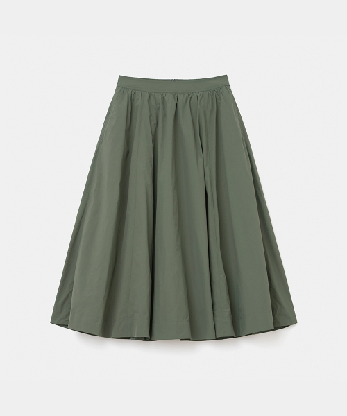 UNIFORM BRIDGE(ユニフォームブリッジ)の「flare skirt(womens) oilve(スカート・レディース・その他・S/M)」の1枚目の写真
