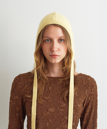 AOPT（アオプト）の「KNIT BONNET - BUTTER（キャップ）」