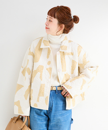 B.C STOCK | 幾何柄リバーシブルキルティングジャケット(その他アウター)