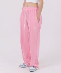 PIECEMAKER（ピースメーカー）の「STITCH CIRCLE LOGO SWEAT PANTS (PINK)（スウェットパンツ）」