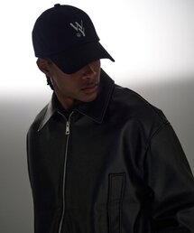 ATTENTIONROW（アテンションロー）の「イニシャルロゴ刺繍ボールキャップ（ブラック）（キャップ）」