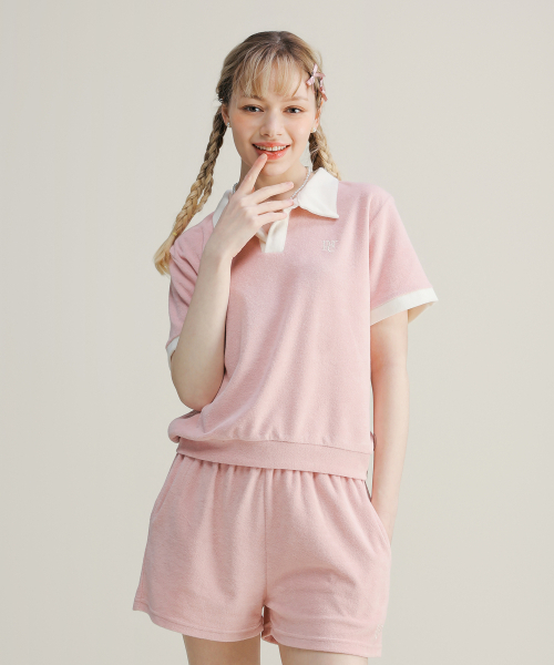 25PERCENTAGE(25パーセンテージ)の「25P テリーセットアップ 25B47216PK(Tシャツ/カットソー・レディース・その他・FREE)」の1枚目の写真