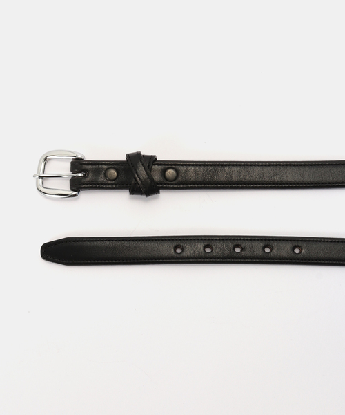 FRAMeWORK(フレームワーク)の「TORY LEATHER/トリーレザー 3/4 narrow ベルト(ベルト・レディース・キャメル/ブラック・FREE)」の8枚目の写真