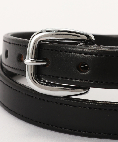 FRAMeWORK(フレームワーク)の「TORY LEATHER/トリーレザー 3/4 narrow ベルト(ベルト・レディース・キャメル/ブラック・FREE)」の12枚目の写真