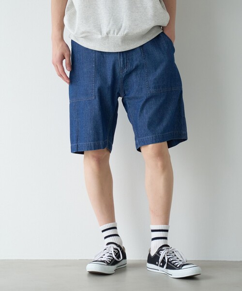 SMITH'S AMERICAN(スミスアメリカン)の「SMITH’S(スミス)別注ヴィンテージライク ショートパンツ(その他パンツ・メンズ・ライトブルー/コバルトブルー/オレンジ/ベージュ・XL/L/M/S)」の1枚目の写真