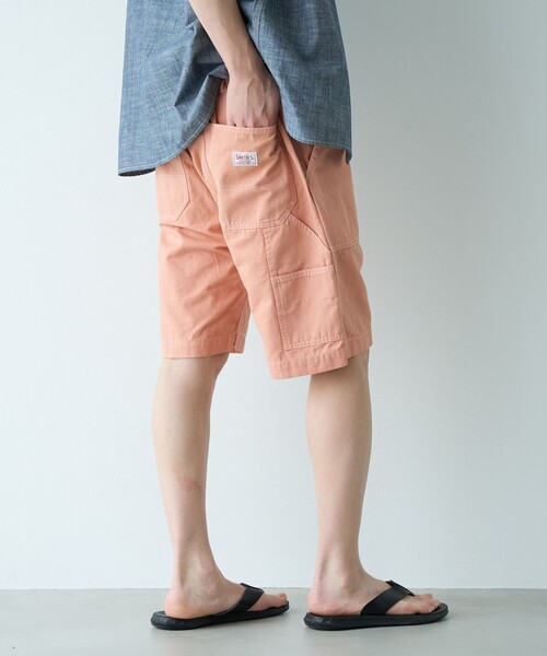 SMITH'S AMERICAN(スミスアメリカン)の「SMITH’S(スミス)別注ヴィンテージライク ショートパンツ(その他パンツ・メンズ・ライトブルー/コバルトブルー/オレンジ/ベージュ・XL/L/M/S)」の4枚目の写真