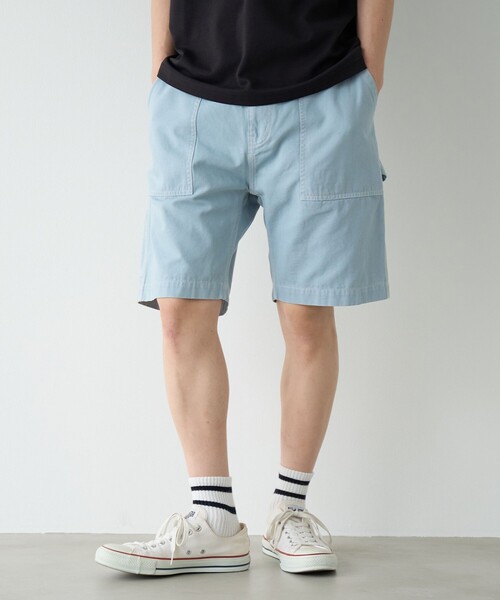 SMITH'S AMERICAN(スミスアメリカン)の「SMITH’S(スミス)別注ヴィンテージライク ショートパンツ(その他パンツ・メンズ・ライトブルー/コバルトブルー/オレンジ/ベージュ・XL/L/M/S)」の3枚目の写真