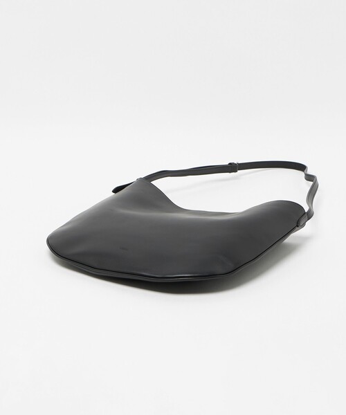 NOTHING WRITTEN(ナッシングリトゥン)の「<NOTHING WRITTEN> Flat Round Bag(ショルダーバッグ・レディース・ブラック・FREE)」の10枚目の写真