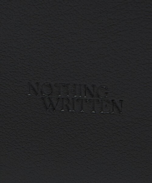 NOTHING WRITTEN(ナッシングリトゥン)の「<NOTHING WRITTEN> Flat Round Bag(ショルダーバッグ・レディース・ブラック・FREE)」の14枚目の写真