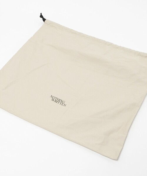 NOTHING WRITTEN(ナッシングリトゥン)の「<NOTHING WRITTEN> Flat Round Bag(ショルダーバッグ・レディース・ブラック・FREE)」の16枚目の写真