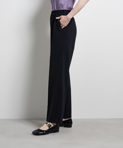 LANVIN en Bleu(ランバンオンブルー)の「ストレッチツイルフレアゴムパンツ(その他パンツ・レディース・ネイビー/ブラック・38/36)」の7枚目の写真
