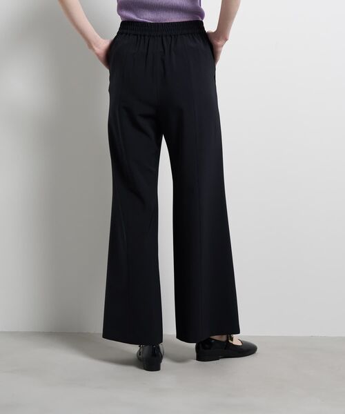 LANVIN en Bleu(ランバンオンブルー)の「ストレッチツイルフレアゴムパンツ(その他パンツ・レディース・ネイビー/ブラック・38/36)」の8枚目の写真