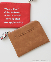 HASHIBAMI（ハシバミ）の「《追加》HELLO KITTY S&S HASHIBAMI フェイクスエードポーチ（ポーチ）」