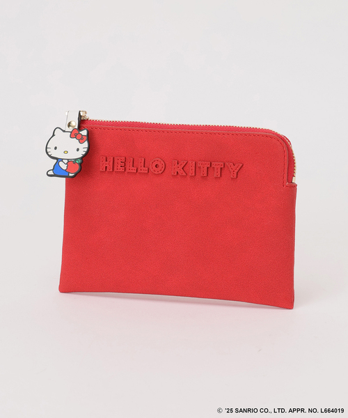 Spick & Span(スピックアンドスパン)の「《追加》HELLO KITTY S&S HASHIBAMI フェイクスエードポーチ(ポーチ・レディース・レッド/キャメル・FREE)」の11枚目の写真