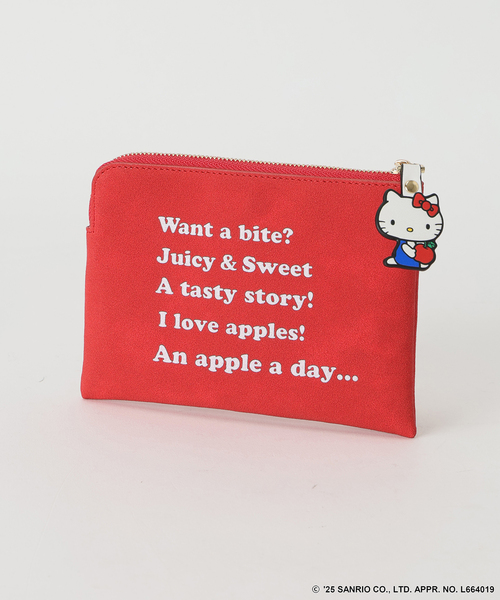 追加》HELLO KITTY S&S HASHIBAMI フェイクスエードポーチ（ポーチ