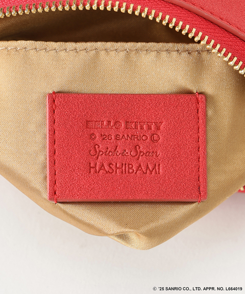 Spick & Span(スピックアンドスパン)の「《追加》HELLO KITTY S&S HASHIBAMI フェイクスエードポーチ(ポーチ・レディース・レッド/キャメル・FREE)」の16枚目の写真