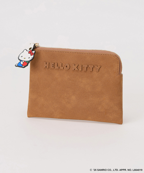 追加》HELLO KITTY S&S HASHIBAMI フェイクスエードポーチ（ポーチ