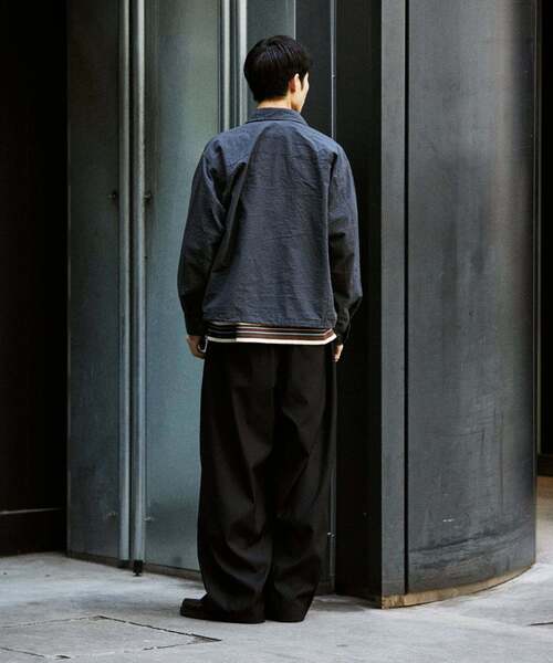 JOURNAL STANDARD（ジャーナルスタンダード）の「T/C サッカー ファティーグ ジャケット（その他アウター・メンズ・グレー/スミクロ/ネイビー/ブラウン・MEDIUM/LARGE）」の11枚目の写真