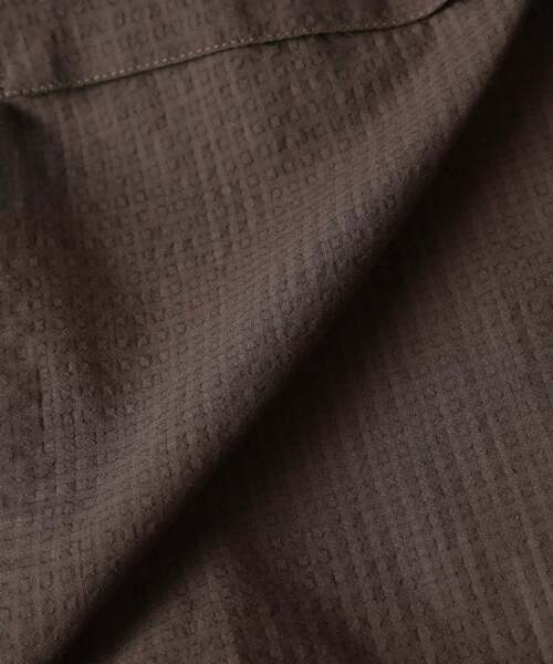 JOURNAL STANDARD（ジャーナルスタンダード）の「T/C サッカー ファティーグ ジャケット（その他アウター・メンズ・グレー/スミクロ/ネイビー/ブラウン・MEDIUM/LARGE）」の6枚目の写真