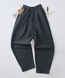 ソフトカーブ起毛スウェットパンツ(チャコール)