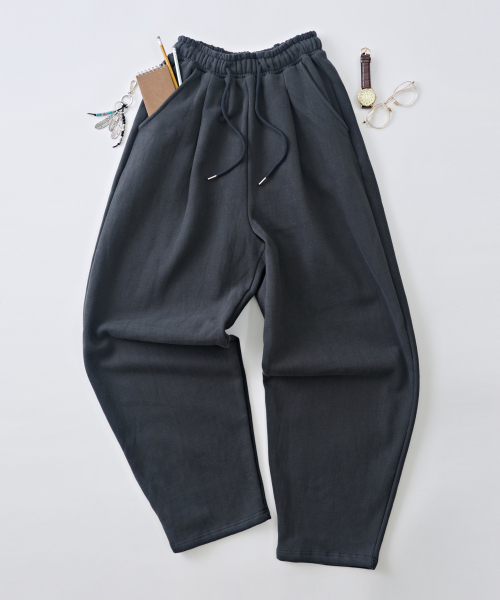 ANALOG MOOD(アナログムード)の「ソフトカーブ起毛スウェットパンツ(チャコール)(スウェットパンツ・メンズ・その他・FREE)」の1枚目の写真