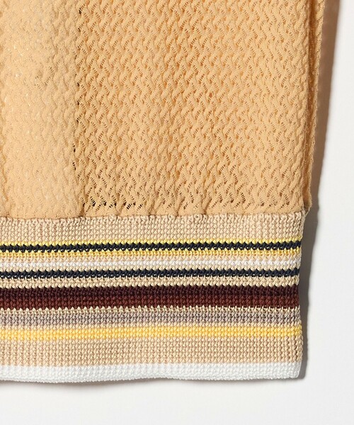 TOGA PULLA（トーガ　プルラ）の「＜TOGA PULLA＞レース ニットカーディガン（カーディガン/ボレロ・レディース・ベージュ/ブラック・36）」の13枚目の写真