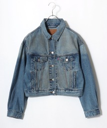 Levi's（リーバイス）の「Levi’s（リーバイス）SHRUNKEN 90S TRUCKER/トラッカージャケット/クロップド丈 デニムジャケット（デニムジャケット）」