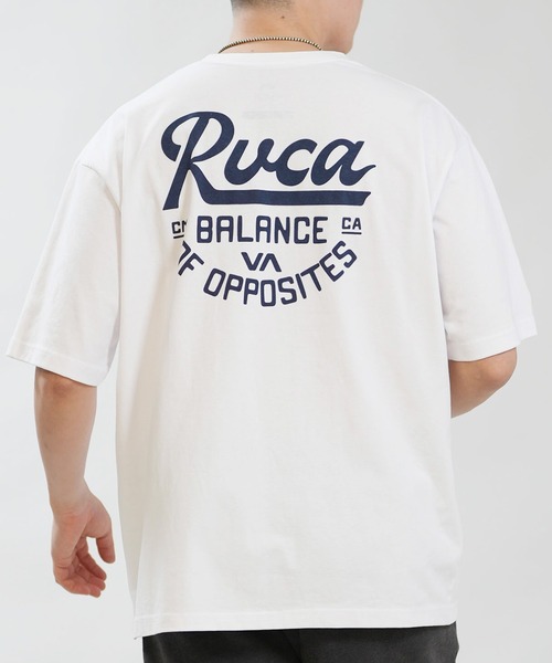 RVCA(ルーカ)の「RVCA/ルーカ 半袖 Tシャツ BG041204(Tシャツ/カットソー・メンズ・ブラック/カーキブラウン/ホワイト・M/S/L)」の1枚目の写真