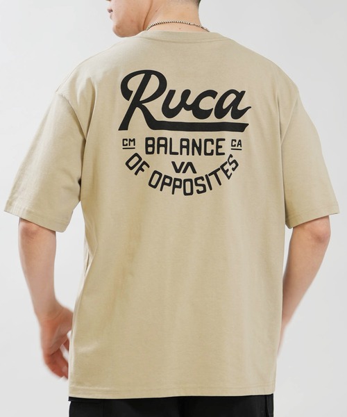 RVCA(ルーカ)の「RVCA/ルーカ 半袖 Tシャツ BG041204(Tシャツ/カットソー・メンズ・ブラック/カーキブラウン/ホワイト・M/S/L)」の3枚目の写真