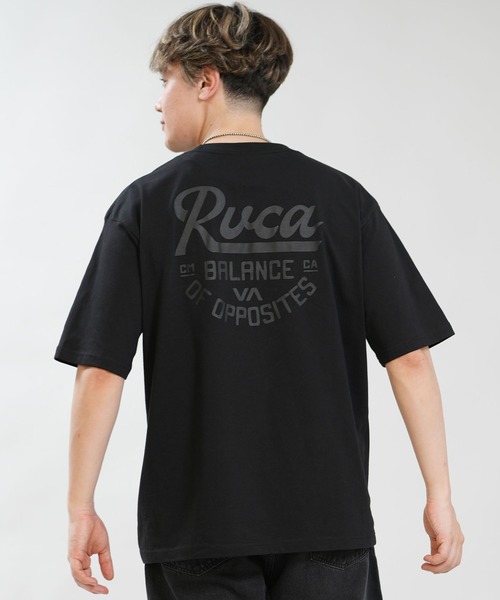 RVCA(ルーカ)の「RVCA/ルーカ 半袖 Tシャツ BG041204(Tシャツ/カットソー・メンズ・ブラック/カーキブラウン/ホワイト・M/S/L)」の11枚目の写真