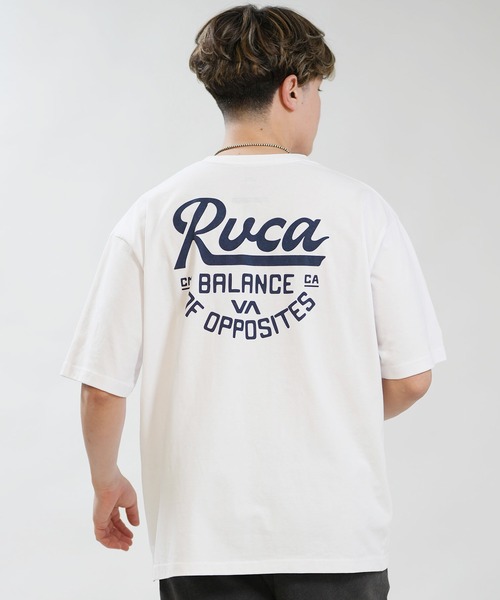 RVCA(ルーカ)の「RVCA/ルーカ 半袖 Tシャツ BG041204(Tシャツ/カットソー・メンズ・ブラック/カーキブラウン/ホワイト・M/S/L)」の5枚目の写真