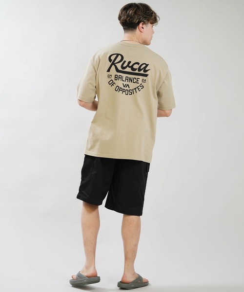 RVCA(ルーカ)の「RVCA/ルーカ 半袖 Tシャツ BG041204(Tシャツ/カットソー・メンズ・ブラック/カーキブラウン/ホワイト・M/S/L)」の19枚目の写真