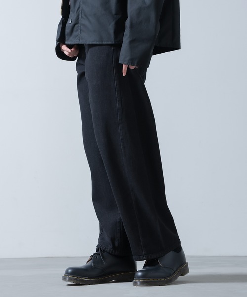 improves（インプローブス）の「9.5oz デニム バレルレッグ ジーンズ（デニムパンツ・メンズ・ネイビー/ブラック系/ブルー/ブラック/サックスブルー・X-LARGE/LARGE/MEDIUM/SMALL）」の16枚目の写真