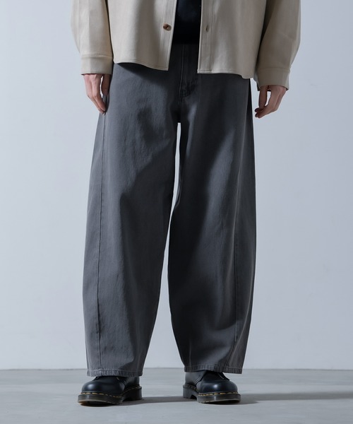 improves（インプローブス）の「9.5oz デニム バレルレッグ ジーンズ（デニムパンツ・メンズ・ネイビー/ブラック系/ブルー/ブラック/サックスブルー・X-LARGE/LARGE/MEDIUM/SMALL）」の19枚目の写真