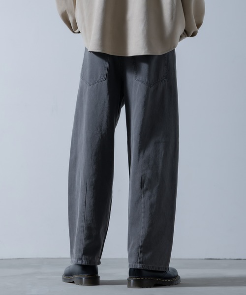 improves（インプローブス）の「9.5oz デニム バレルレッグ ジーンズ（デニムパンツ・メンズ・ネイビー/ブラック系/ブルー/ブラック/サックスブルー・X-LARGE/LARGE/MEDIUM/SMALL）」の21枚目の写真