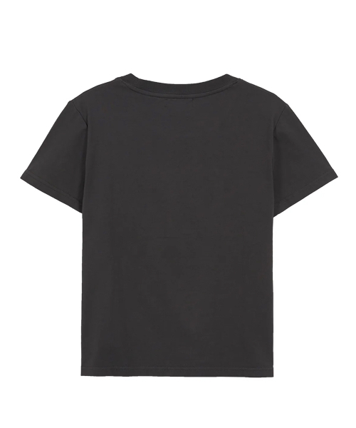 ILLIGO（イリゴ）の「129ロゴパッチTシャツチャコール（Tシャツ/カットソー・レディース・その他・OS）」の2枚目の写真