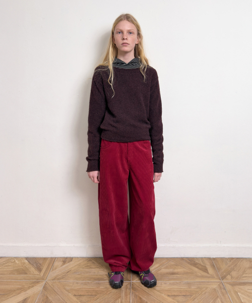 DIAGONAL(ダイアゴナル)の「ADJUSTABLE CORD TROUSERS (red)(その他パンツ・レディース・その他・SMALL/MEDIUM)」の13枚目の写真