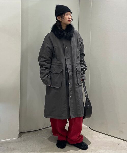 DIAGONAL(ダイアゴナル)の「ADJUSTABLE CORD TROUSERS (red)(その他パンツ・レディース・その他・SMALL/MEDIUM)」の4枚目の写真