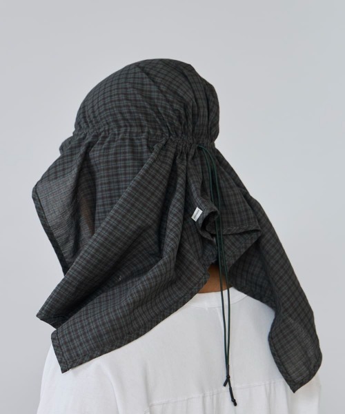 OVERRIDE(オーバーライド)の「OVERRIDE DOBBY PLAID HAT SHADE / オーバーライド(その他ヘアアクセサリー・メンズ・グリーン/ベージュ/ブルー・ONE SIZE)」の10枚目の写真