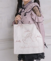 【Disney collection by ROJITA】ミニー刺繍トートバッグ