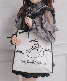 【Disney collection by ROJITA】ミニー刺繍トートバッグ