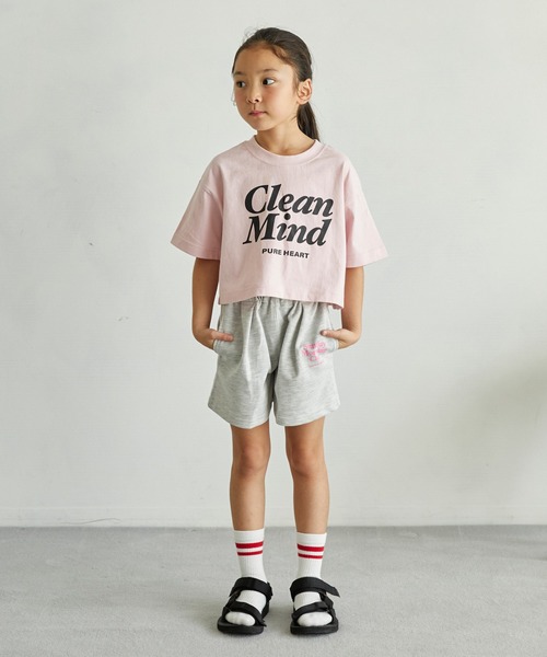 undeny.(アンディニ-)の「アンディニー Clean Mind ショート Tシャツ(Tシャツ/カットソー・キッズ・ピンク/ホワイト/ベージュ系その他・XL/L/M)」の21枚目の写真