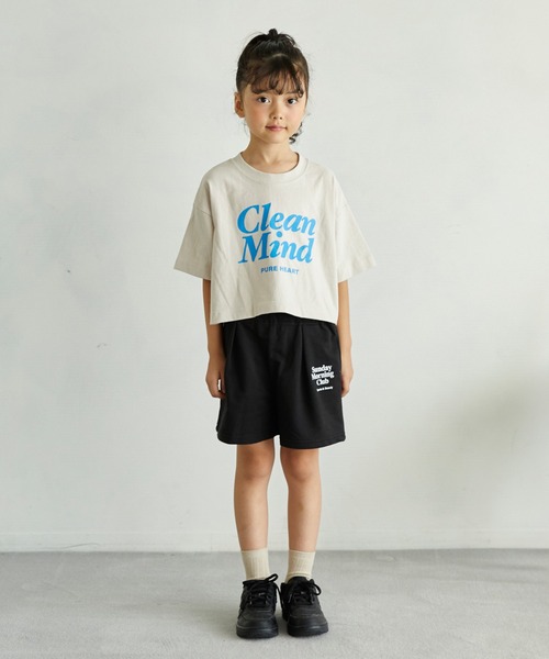 undeny.(アンディニ-)の「アンディニー Clean Mind ショート Tシャツ(Tシャツ/カットソー・キッズ・ピンク/ホワイト/ベージュ系その他・XL/L/M)」の4枚目の写真