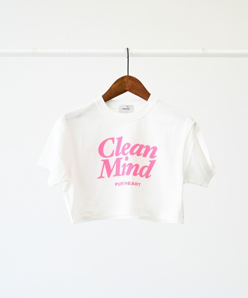 undeny.(アンディニ-)の「アンディニー Clean Mind ショート Tシャツ(Tシャツ/カットソー・キッズ・ピンク/ホワイト/ベージュ系その他・XL/L/M)」の13枚目の写真