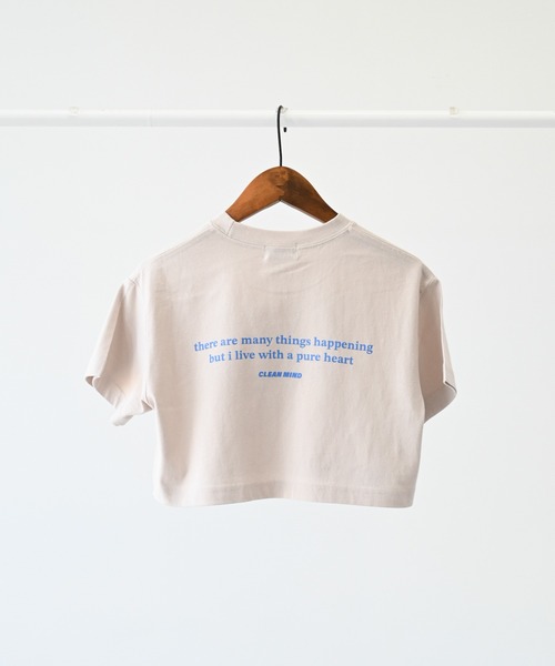 undeny.(アンディニ-)の「アンディニー Clean Mind ショート Tシャツ(Tシャツ/カットソー・キッズ・ピンク/ホワイト/ベージュ系その他・XL/L/M)」の12枚目の写真
